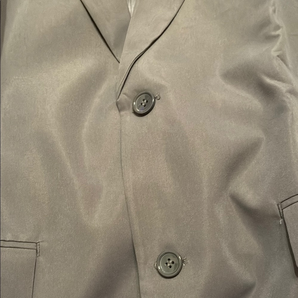 NWT Large 2 Button slim fit  Gray Sports Coat/Blazer - Picture 5 of 8